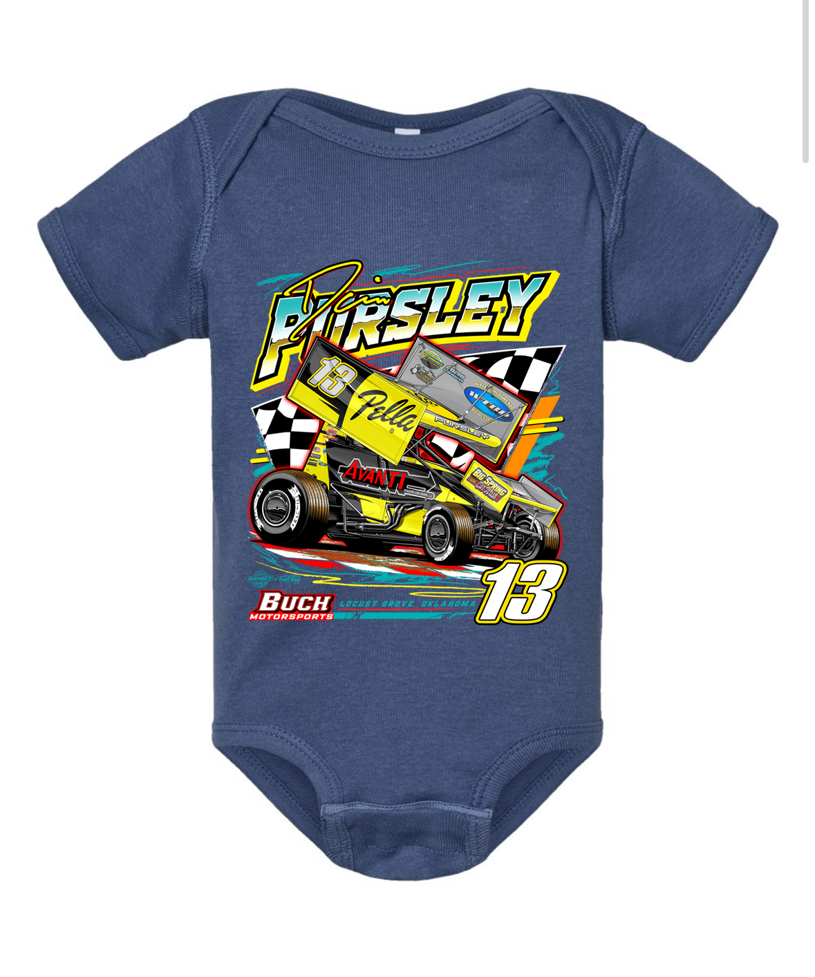 Infant 13 Retro Onesie
