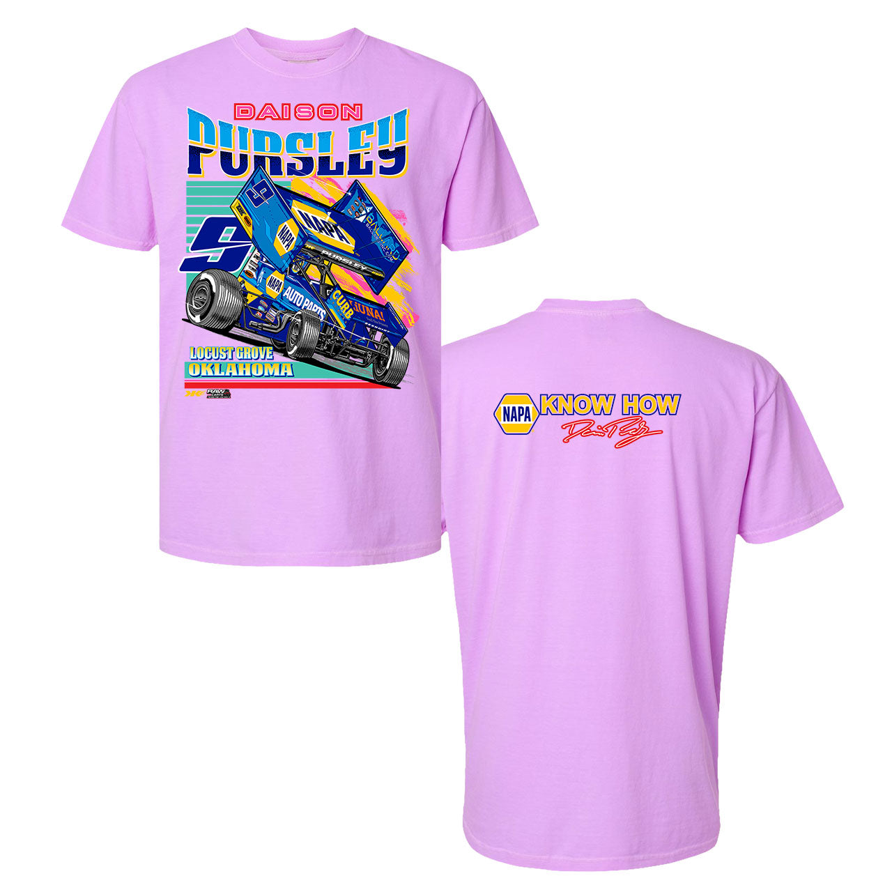 Knoxville 2026 Tee- Neon Violet