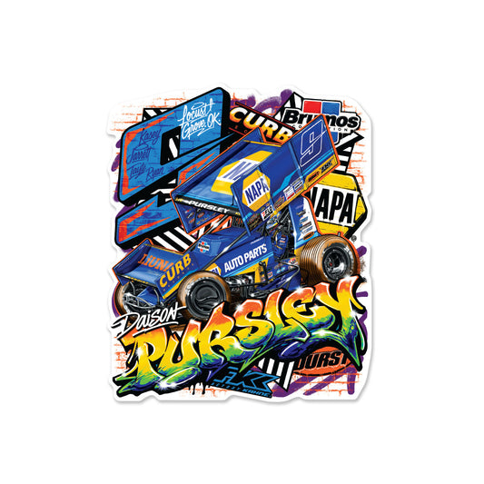 Graffiti Heat Decal