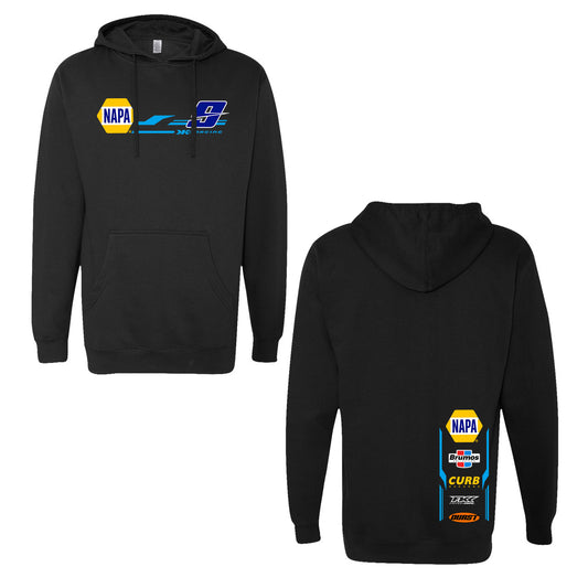 KKR 9 Crew Hoodie - Black