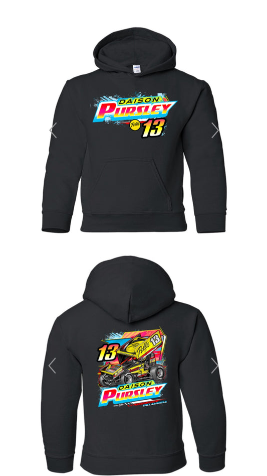 Neon Pella Kids Hoodie