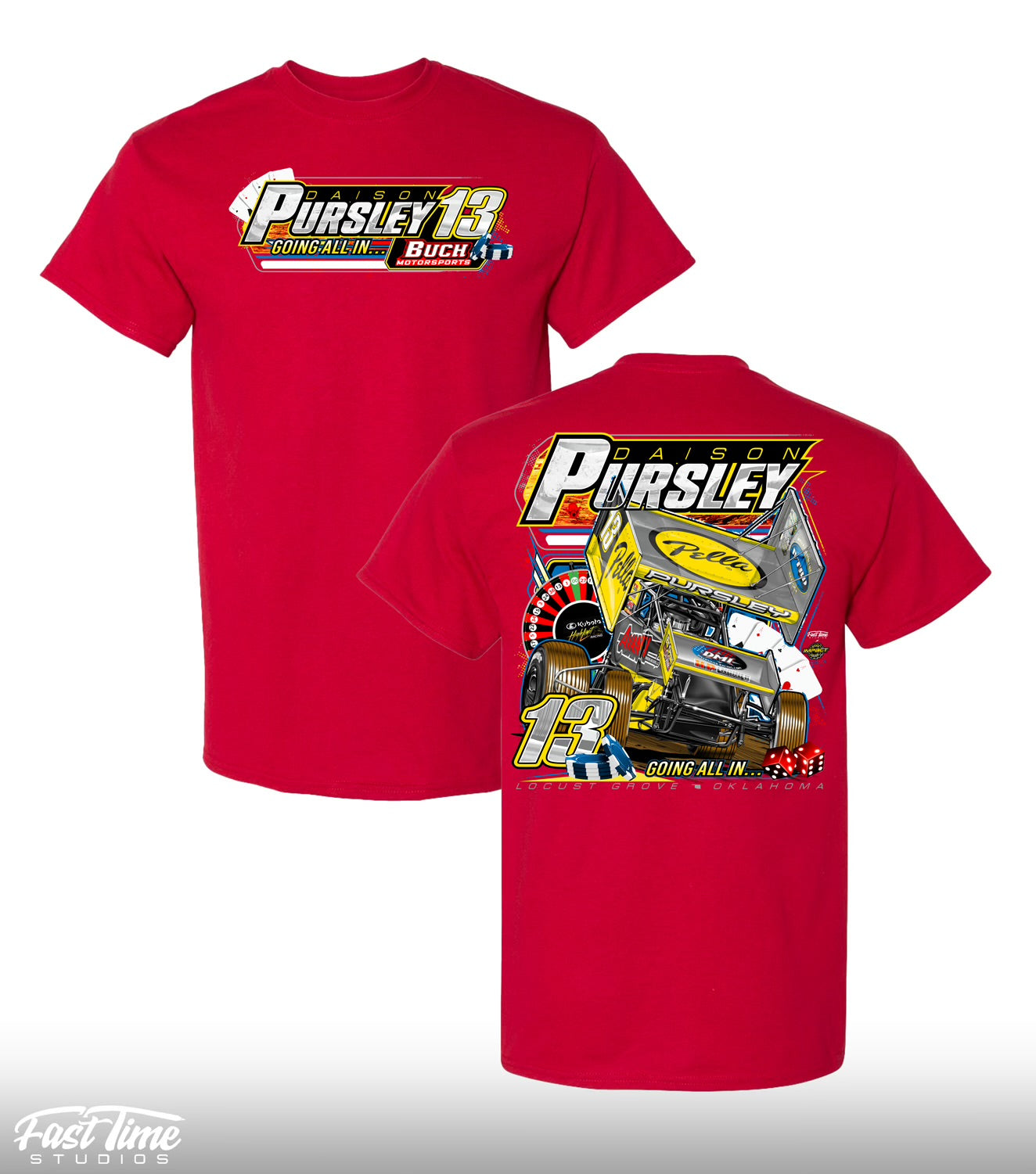 "Going All In" Wing Sprint Car Shirt